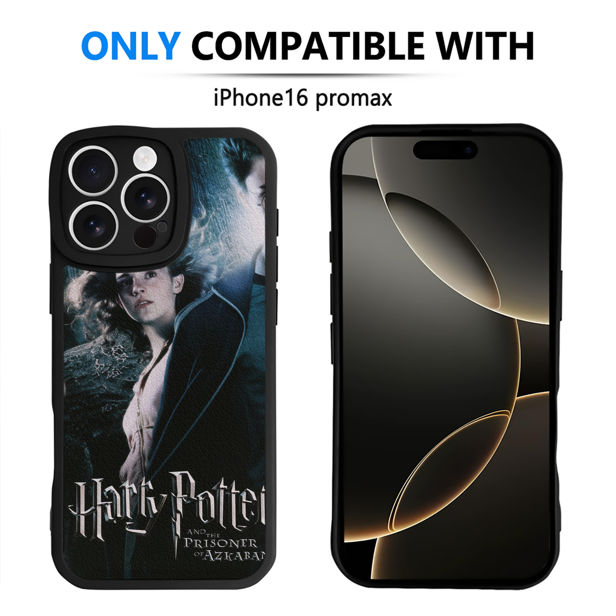 （画像用） Harry Potter ハリー・ポッターシリーズ 【iPhone 16シリーズ対応】シリコンスマホケース（レザー調） 材質：シリコン